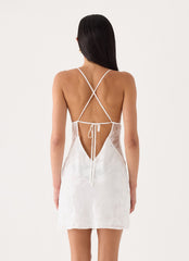 Leeana  Mini Dress - White