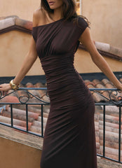 Liana Maxi Dress - Chocolate