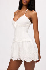Marini Eyelet Mini Dress