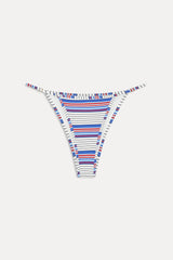 Luna Striped Bikini Bottom - St. Tropez Stripe