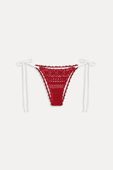 Mackenzie Cheeky Crochet Bikini Bottom - Havana Crochet