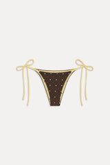Mackenzie Reversible Bikini Bottom - Honey Bug