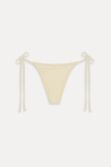 Mackenzie Terry Cheeky Bikini Bottom - Lemon