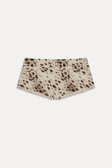 X Jennie Mina Satin Swim Shorts - Marrakesh