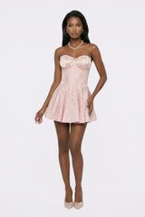 Airina Dress -Blush Pink
