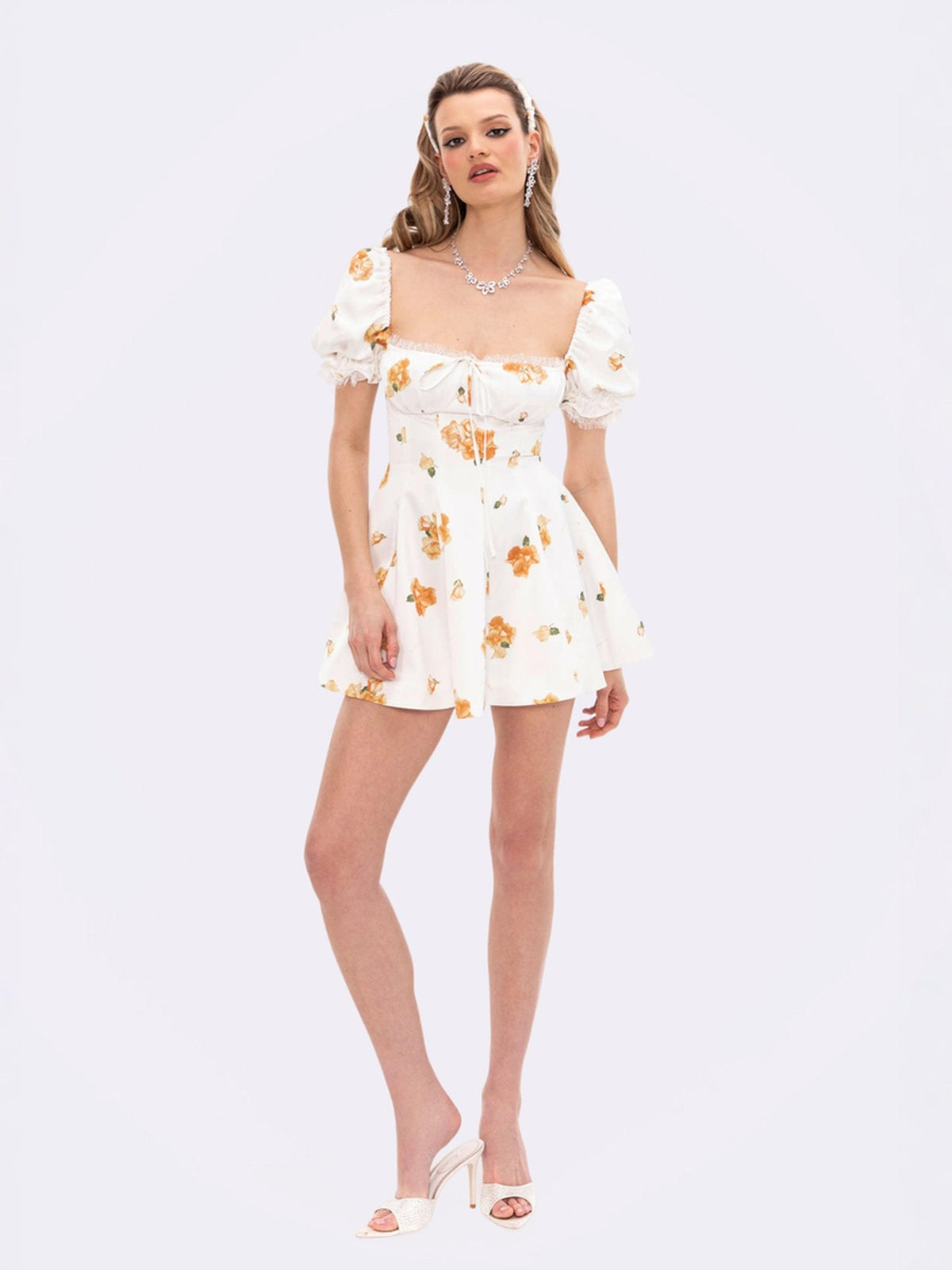 Theodora Dress -Floral -Final Sale