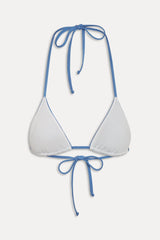 Nick Triangle Halter Bikini Top - Shoreline