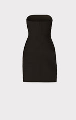 Strapless Banded Pencil Dress