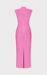 Cap Sleeve Cut-Out Gown