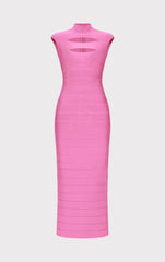 Cap Sleeve Cut-Out Gown