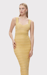 Textured Lurex Sweetheart Gown