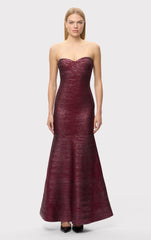 The Metallic Sara Gown