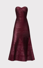 The Metallic Sara Gown