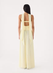 On My Page Maxi Dress - Yellow