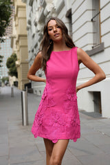Janelle Mini Dress In Pink