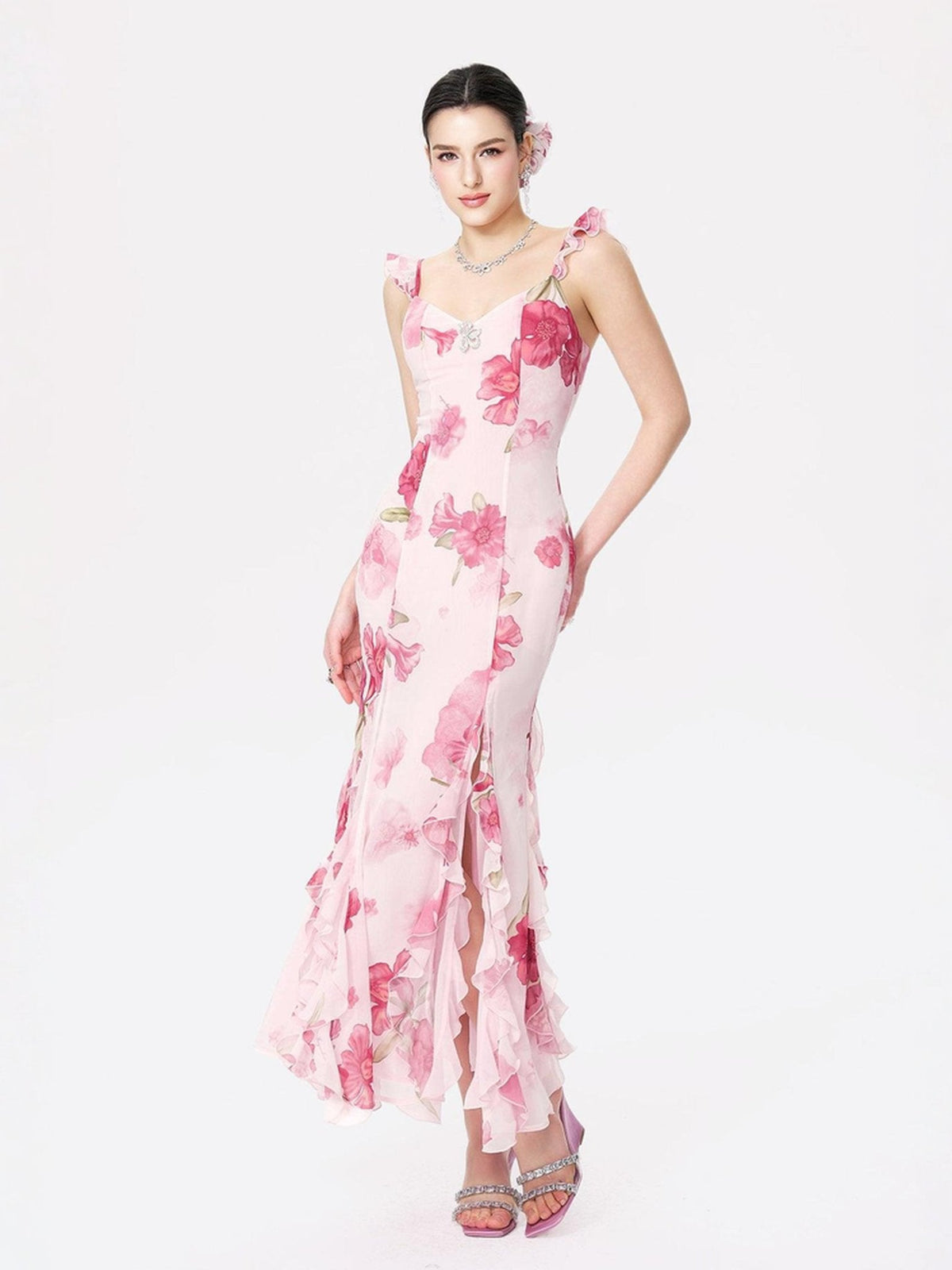 Cera Dress -Pink