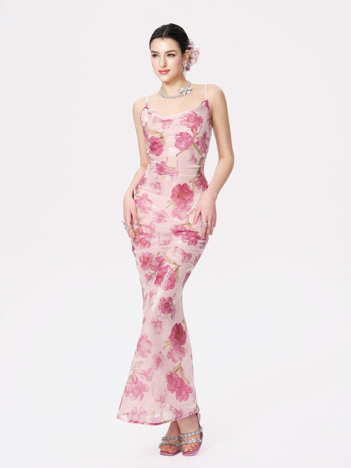 Esmeralda Dress -Pink