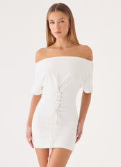 Rafinha Mini Dress - White