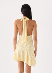 Recents Mini Dress - Yellow