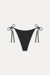Romeo Cheeky String Bikini Bottom - Black