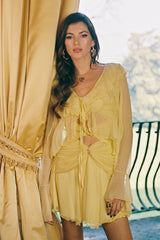 Ilana Dress -Yellow