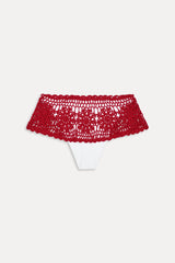 Shelly Crochet Swim Skirt - Havana Crochet