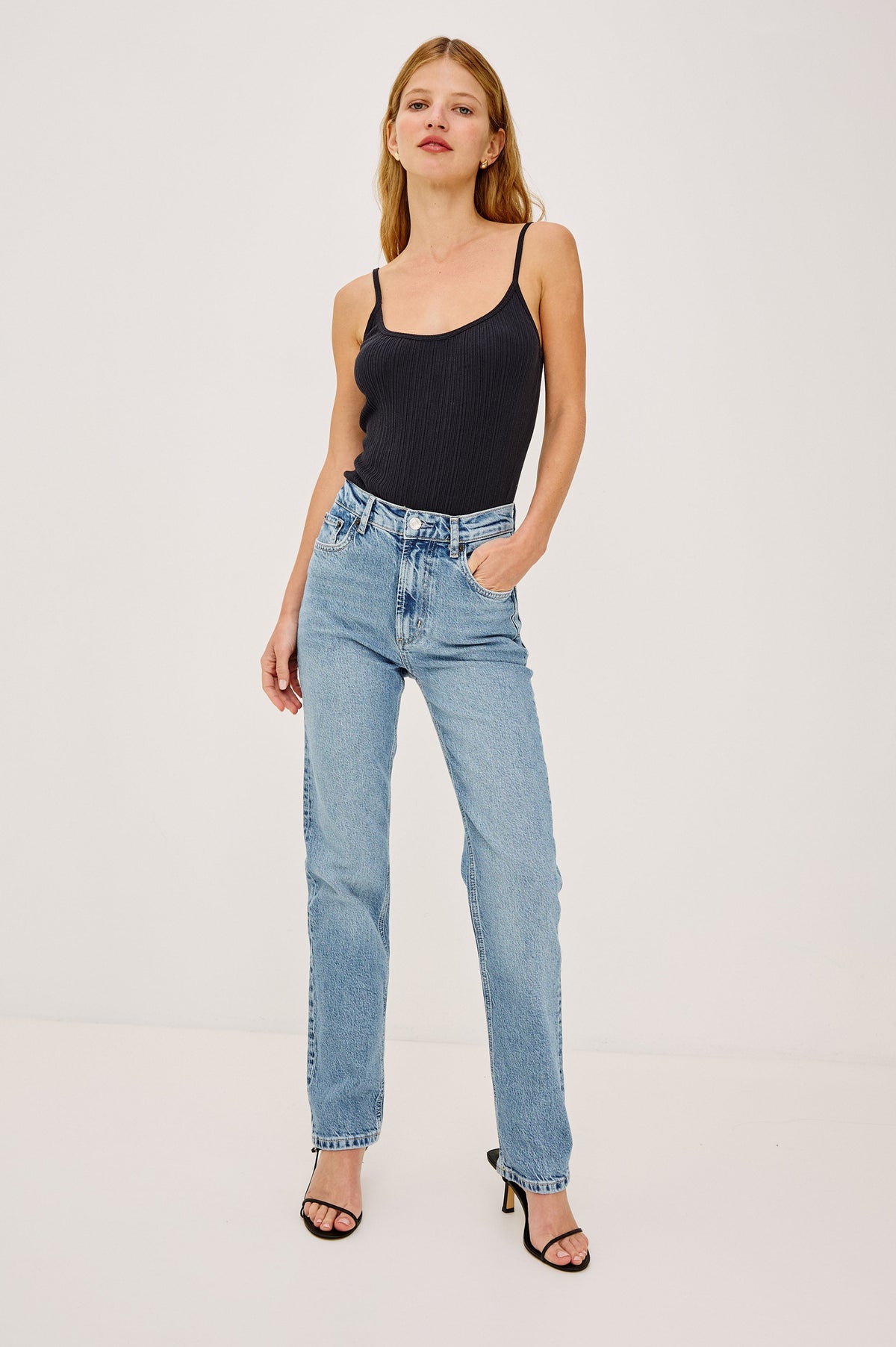 Petite Topanga Straight - Old Indigo