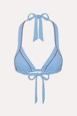 Taite Triangle Bikini Top - Capri Sky