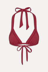 Taite Triangle Bikini Top - Vino