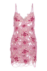 Amelia Embroidery Mini Dress (Runway)