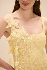 Iara Crochet Mini Dress