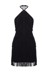 Lyria Jersey Halterneck Mini Dress