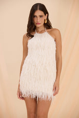 Lucia Fringe Mini Dress