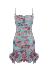 Flora Mist Mini Dress