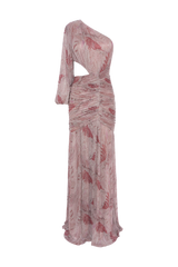 Feathers Maxi Dress