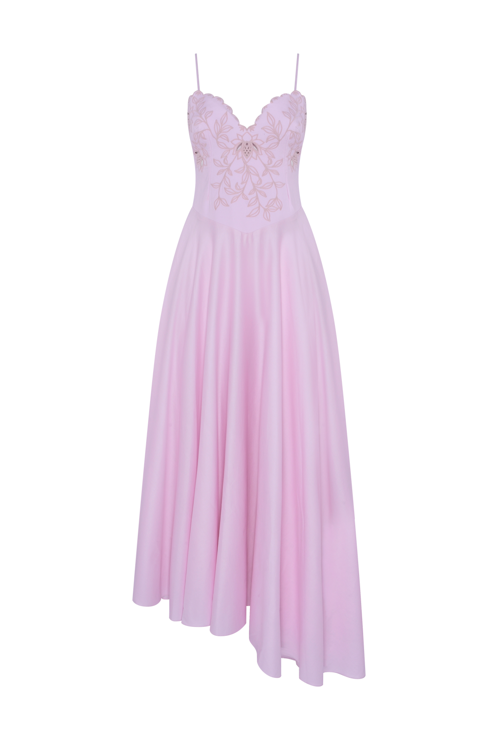 Tricoline Lotus Maxi Dress