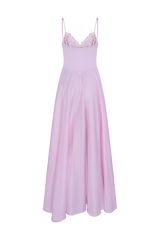 Tricoline Lotus Maxi Dress
