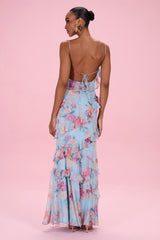 Flora Mist Maxi Dress