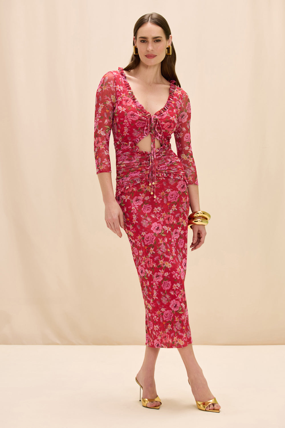 Peony Midi Dress
