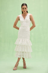 Mysie Lace Midi Dress