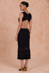 Isadora Knit Cut-Out Midi Dress