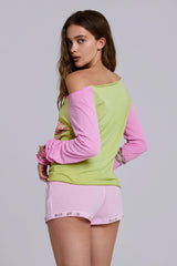Illona Raglan Vintage Top