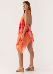 Wylma Mini Dress - Orange Blossom