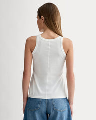 The Tank In Essential Cotton | White