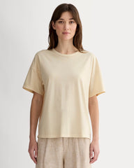 The Boyfriend Tee In Essential Cotton | Parchment