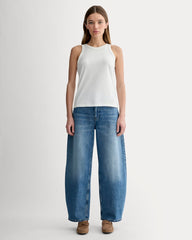 The Tank In Essential Cotton | White