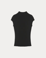 Twist Top In Butterluxe | Black
