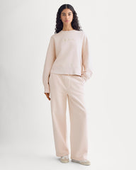 Everlane X The Laufey Foundation Wide-Leg Sweatpant | Pale Peony