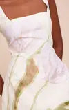 Cream Floral Print Woven A Line Shift Dress