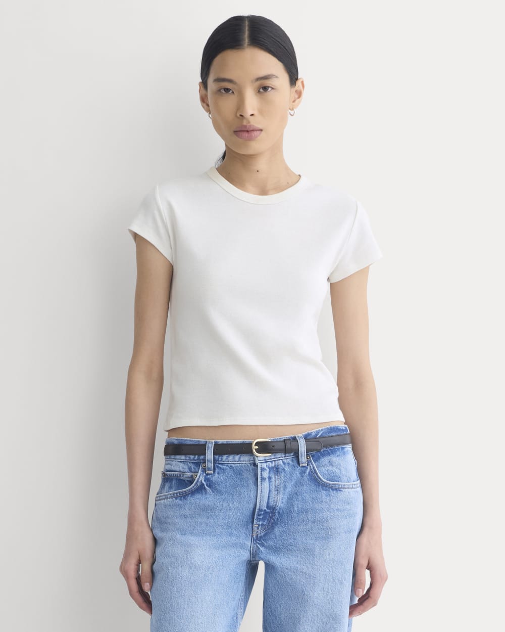 Retrosoft Cotton Crew | Bone